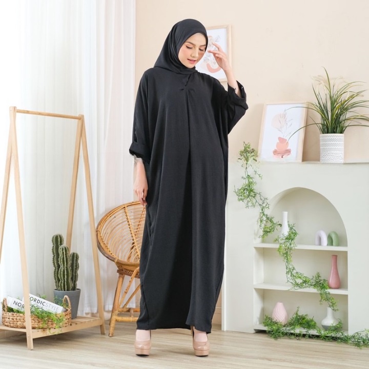Kaftan Crinkle Airflow Gamis Kaftan
