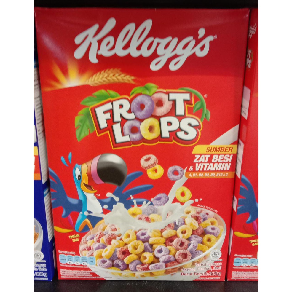 

Kelloggs froot Loops 150g -300g