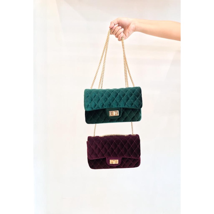 Luino Velvet Bag