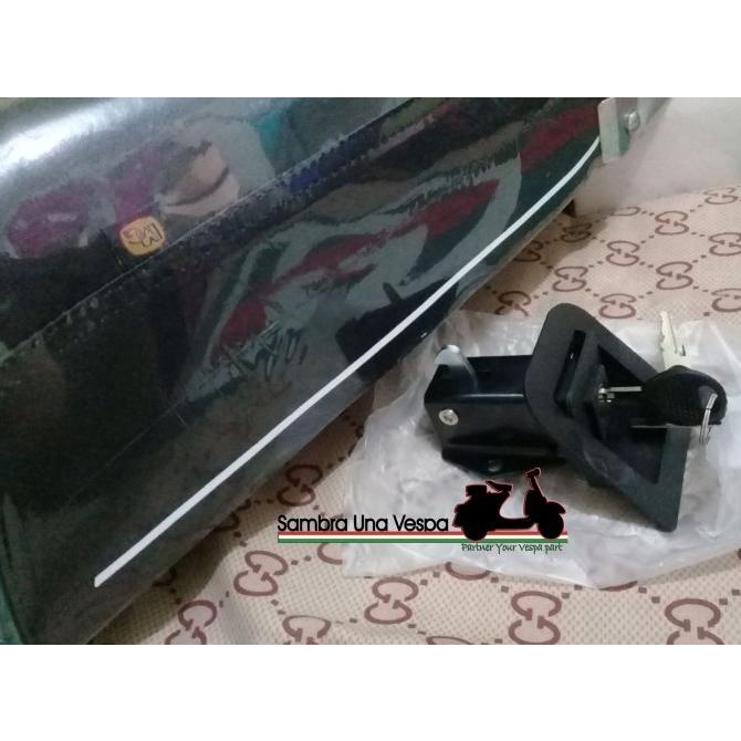 Jok Panjang Single Vespa Excel 200 Original Emgi Plus Rumah Kunci Jok