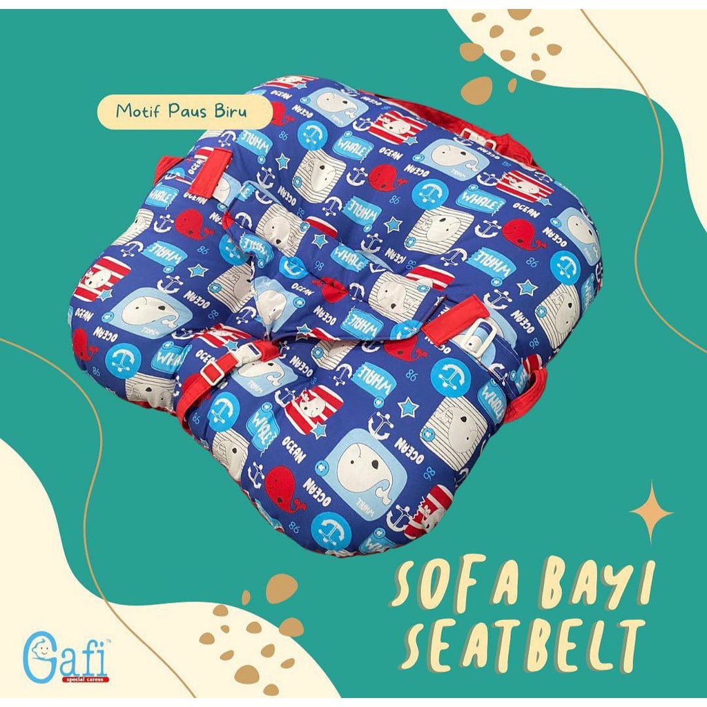 Gafi Bantal Menyusui Dengan  Safety Belt + Bantal