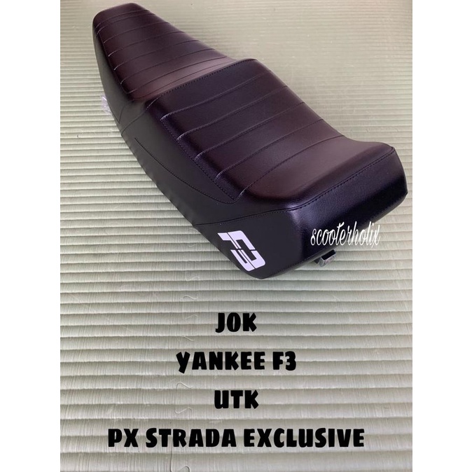 Jok Yankee F3 Original Utk Vespa Exclusive , Px , Strada