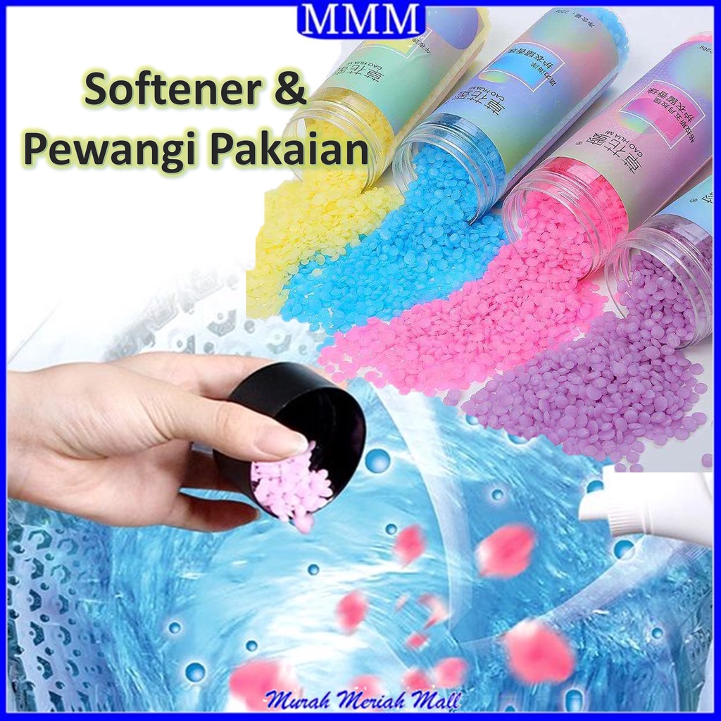 MMM Softener Dan Pewangi Pakaian Botol Tabung Butiran Pelembut Dan Softener Baju Laundry Butiran Pelembut Dan Pewangi Pakaian