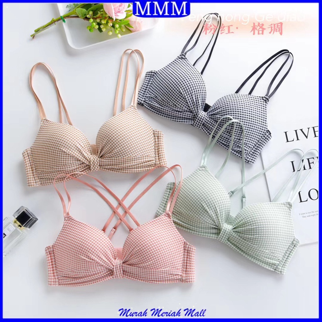 MMM Bra Japang Sexy Tanpa Kawat 6432 Bra Import Premium Asian Style Pakaian Dalam Wanita Elastis Sexy Busa Import