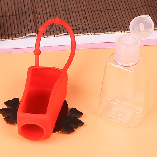 MMM Botol Refill Hand Sanitizer Gantung Karakter Tempat Penyimpanan Cairan Sanitizer Cartoon Gantungan HandSanitizer Karakter Kartun Botol Isi Ulang Sabun Cuci Tangan