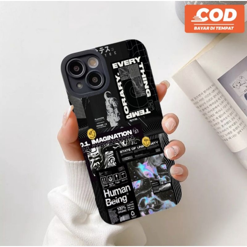 AX Softcase Procamera Casing Xiaomi Redmi Note 5 Pro, Redmi Note 6 Pro, Redmi Note 7 AesThetic Nasa 