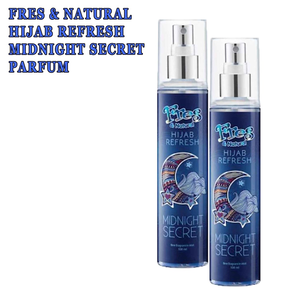 Minyak Wangi*Parfum Fresh Naturals Hijab Refresh*Midnight Secret*100ml