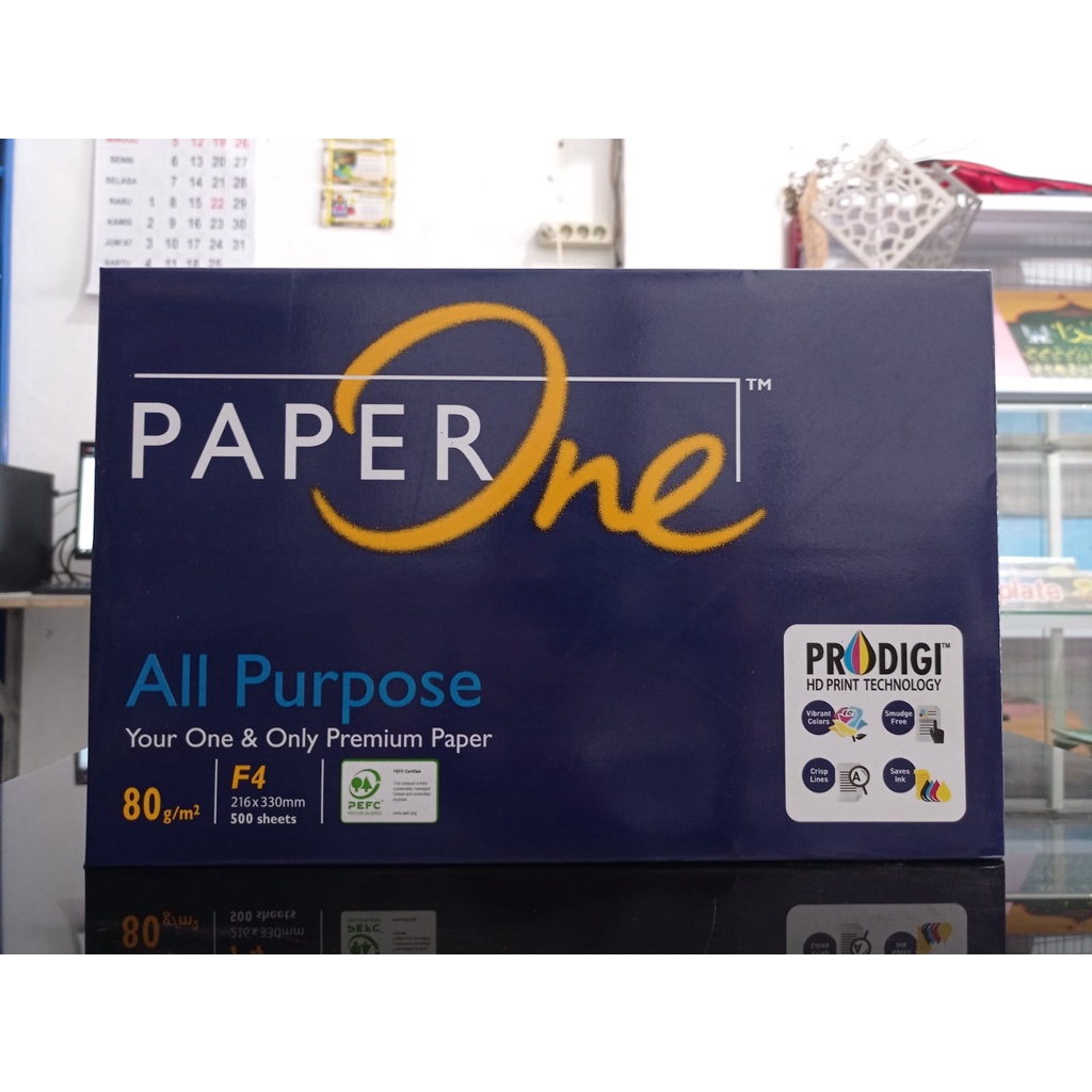 

Kertas Hvs Paper One F4 80gsm