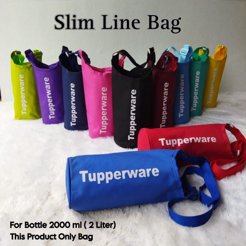 Slim Line Tas Tupperware / Tas untuk botol 2 liter ( Hanya tas nya)