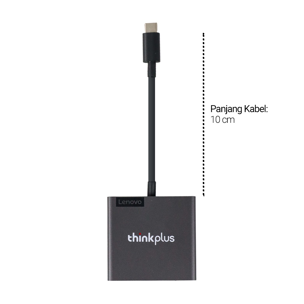Kabel Think Plus Video Adapter Converter USB Type C to HDMI 4KVGA 080P