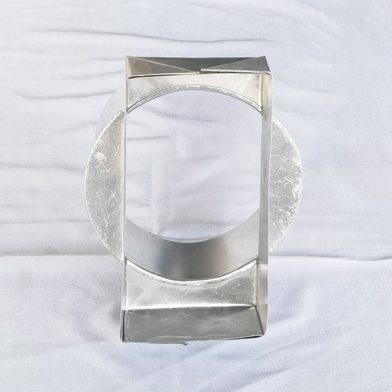 DUCTING EXHAUST FAN ADAPTER 6 INCH BULAT KE SEGI 10X20CM DINDING SOKET BULAT 150MM