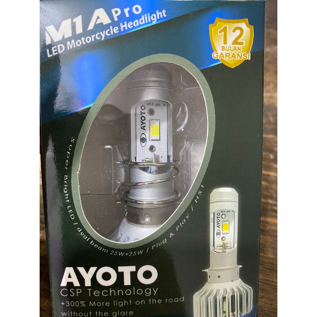 LAMPU LED MOTOR LED AYOTO ORIGINAL M1APRO HONDA BEBEK MATIC BOHLAM MOTOR LED AYOTO