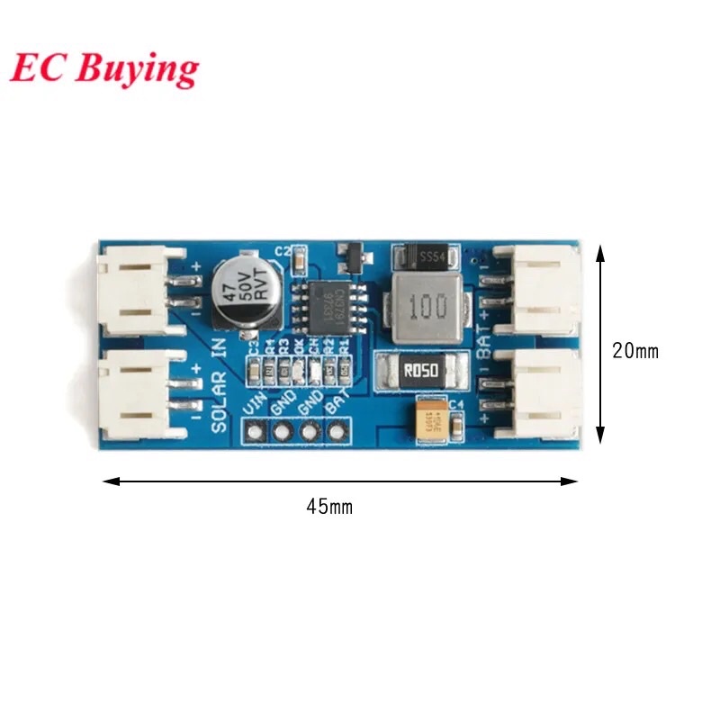 MPPT CN3791 Regulator Panel Surya 6V 9V 12V Pengisian 3.7V 4.2V Baterai Lithium