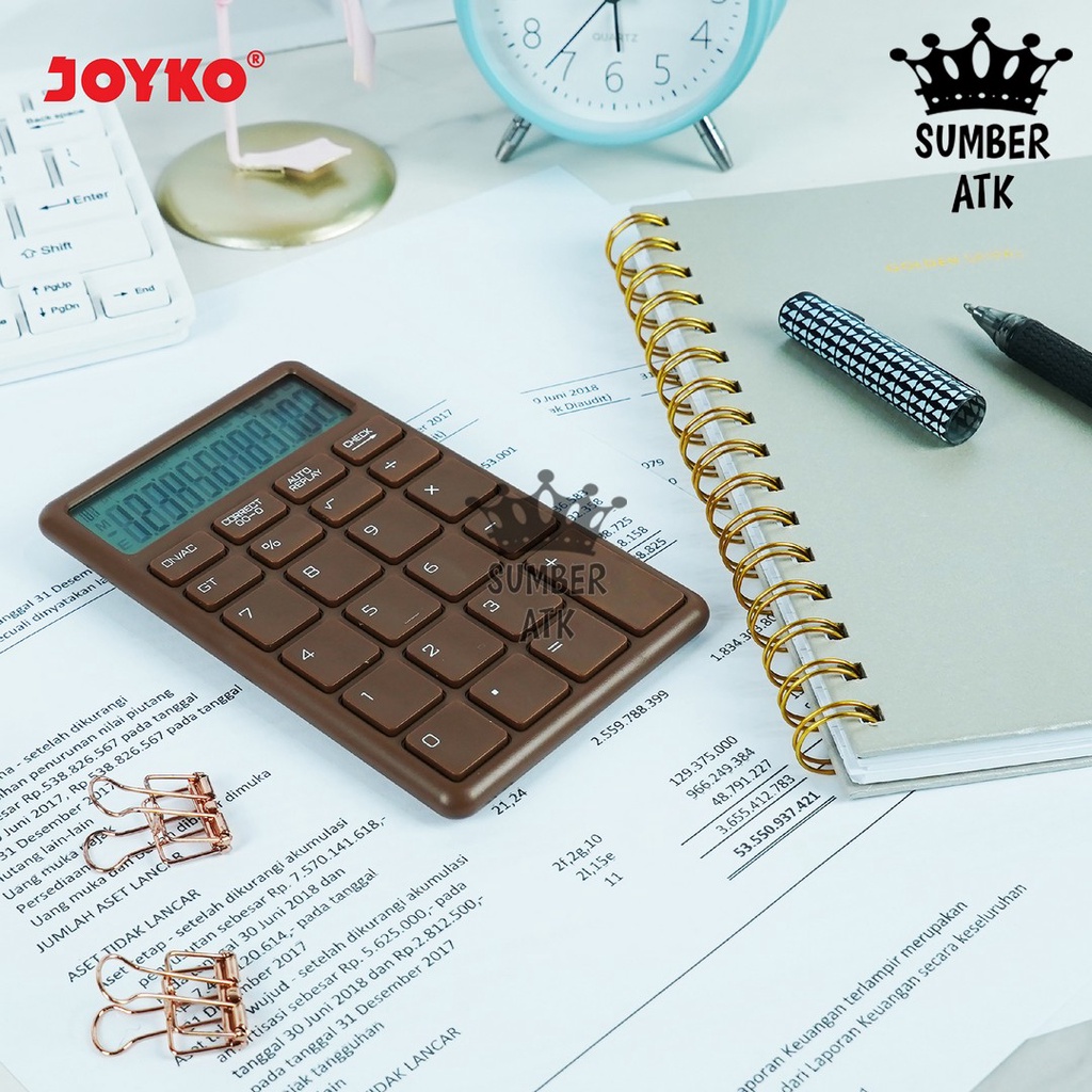 

mg Calculator Kalkulator Joyko CC-55CO 12 Dits Check Correct