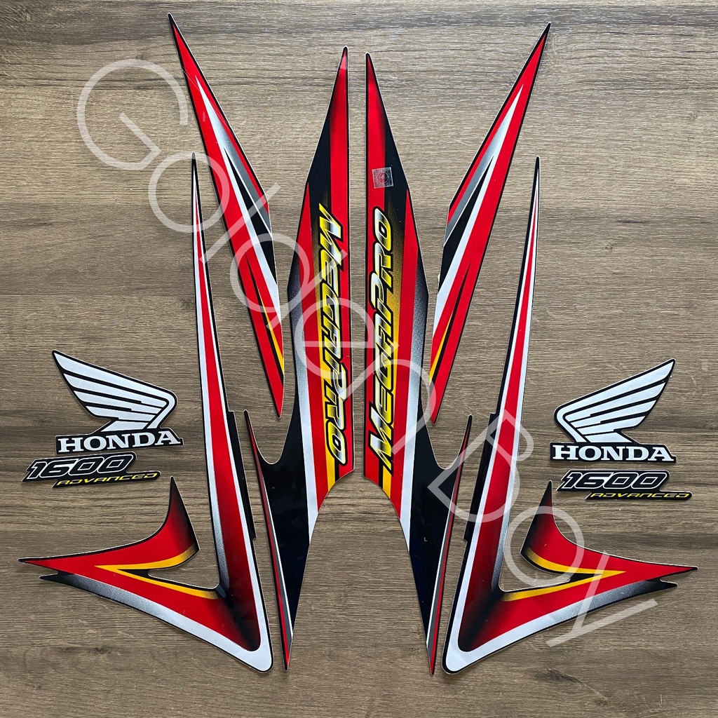 Striping Megapro 2007 2006 | stiker motor honda megapro lama Striping Lis Megapro Primus 2006 Hitam 