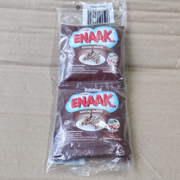 

Enaak Kental Manis Cokelat Sachet 37 gr Ecer