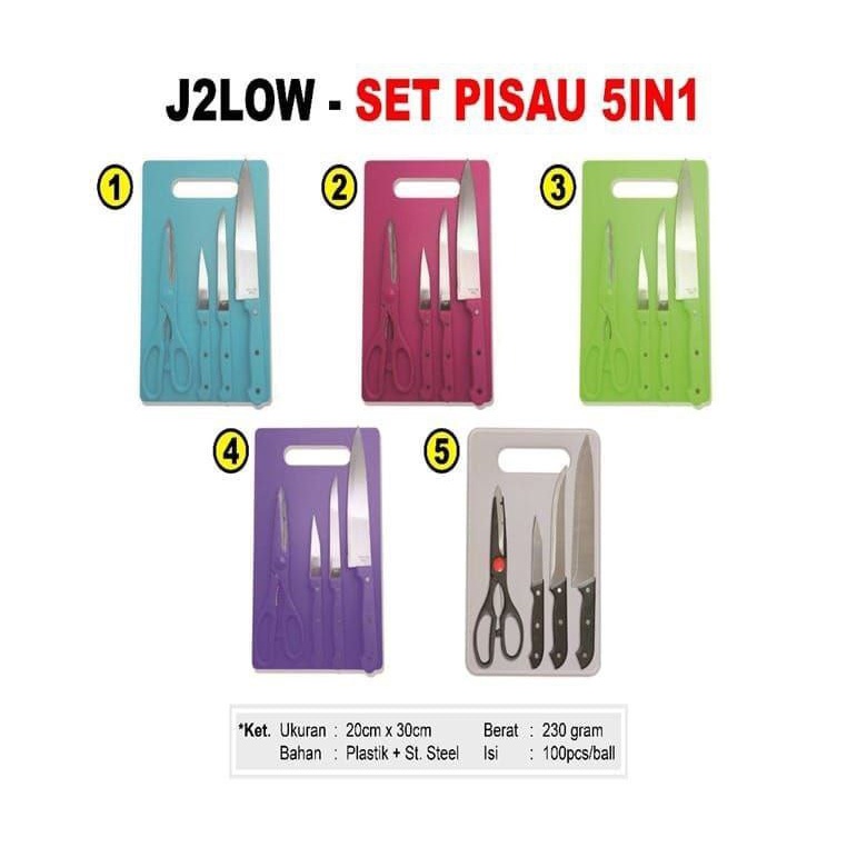 pisau 5 in 1