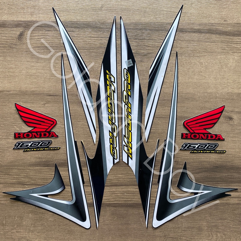 Striping Megapro 2007 2006 | stiker motor honda megapro lama Striping Lis Megapro Primus 2006 Hitam 