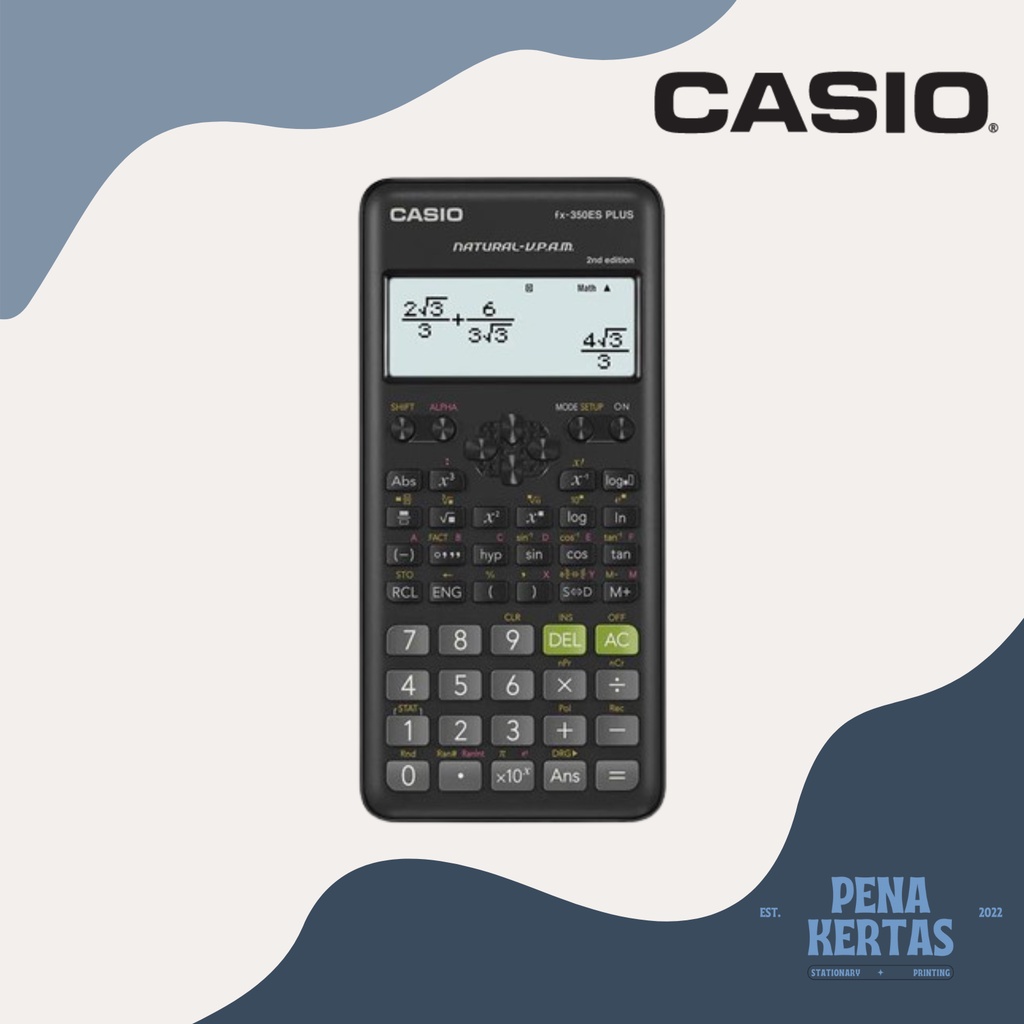 

Kalkulator Scientific Casio Fx 350Es Plus