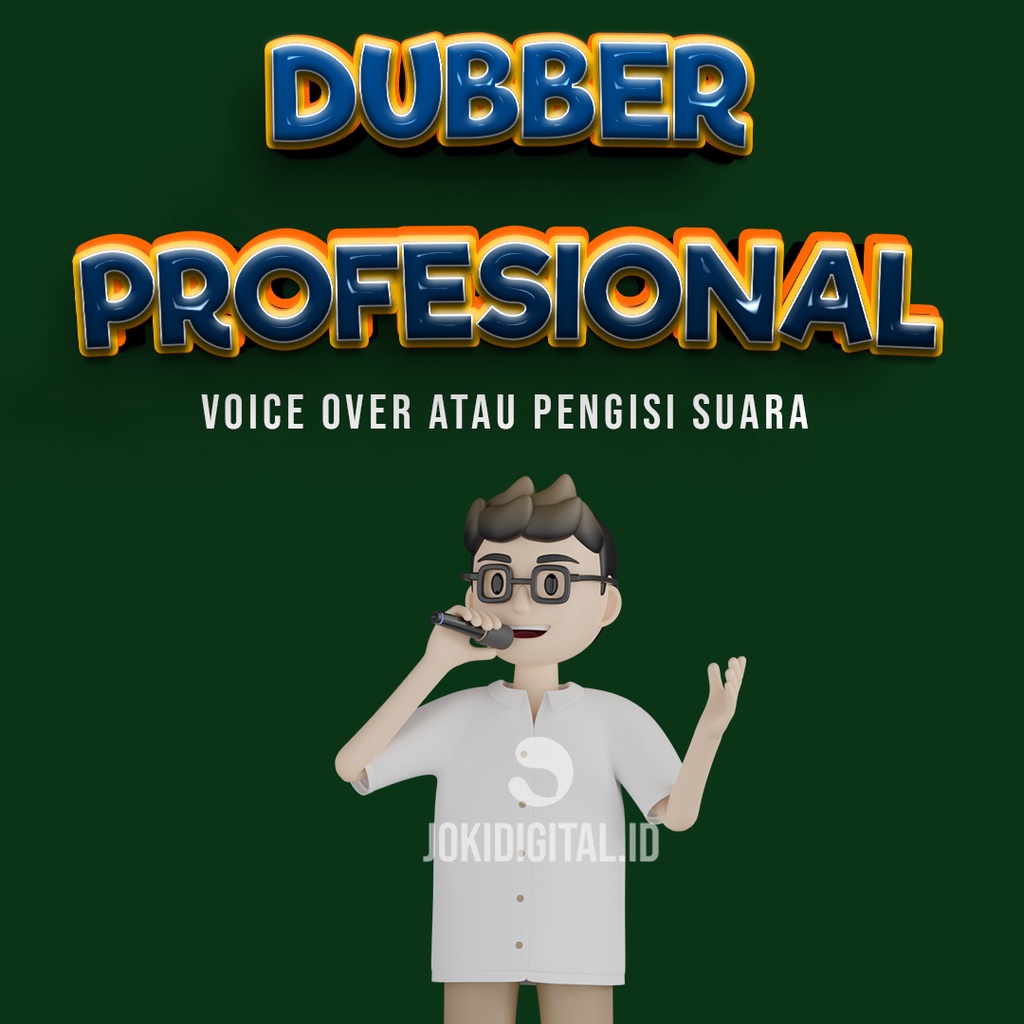 Voice Over | Lipsync | Pengisi Suara | Dubber