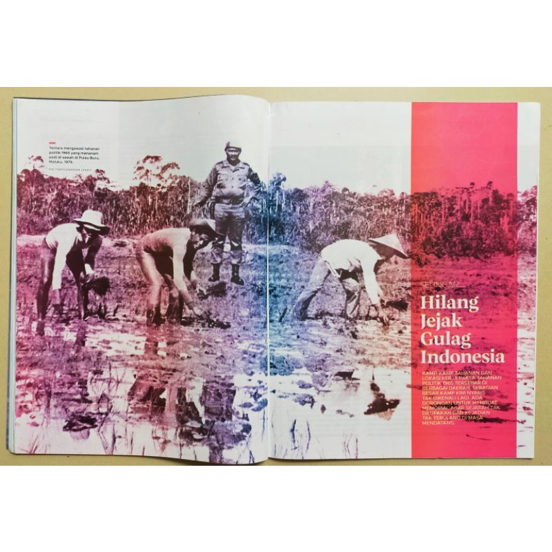 Majalah Tempo Oktober 2022 - Selingan : Hilang Jejak Gulag Indonesia / Kamp Tapol 1965