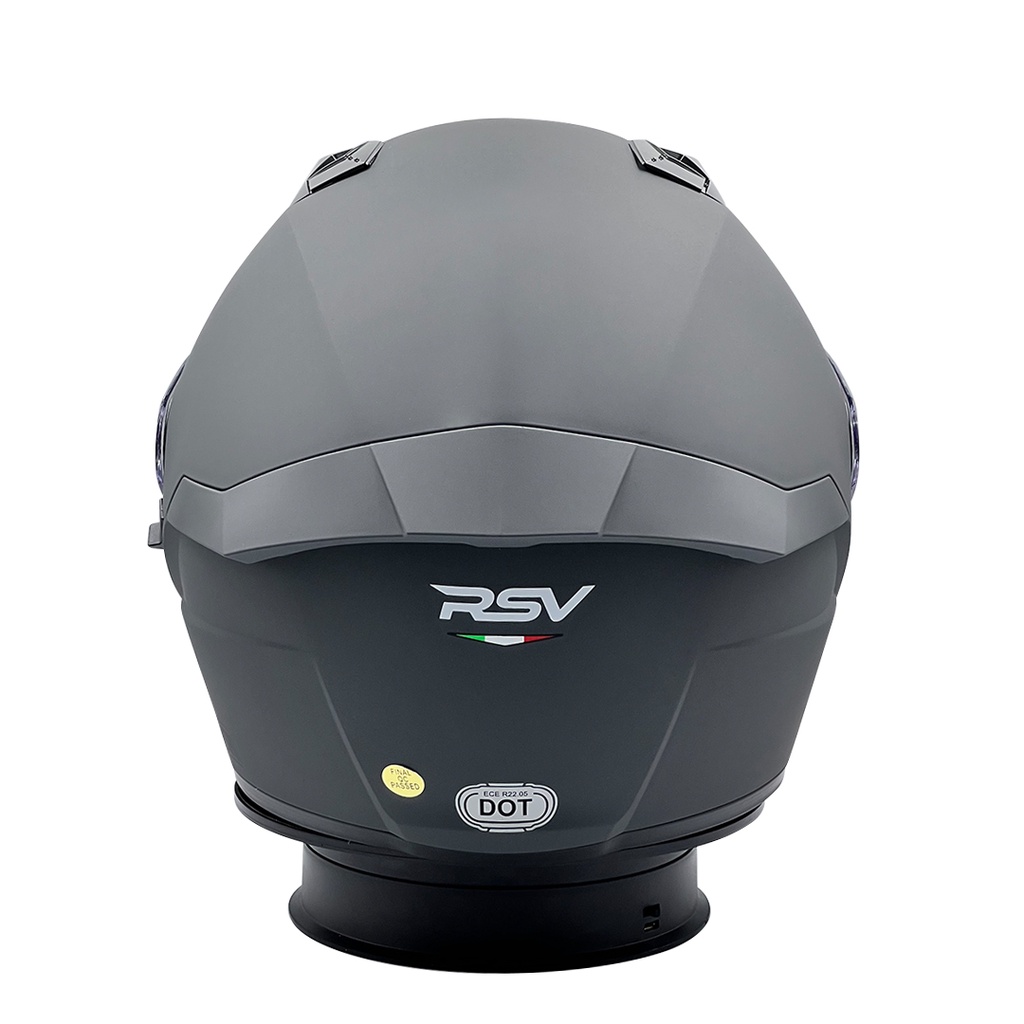 Helm RSV SV300 Solid Double Visor Charcoal Doff