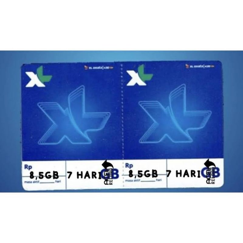 Voucher XL 9GB 7Hari