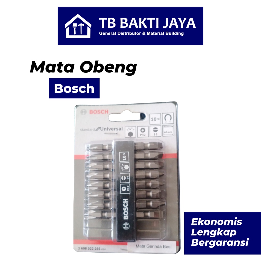 Mata Obeng / Screwdriver Bit / Mata Obeng Bosch