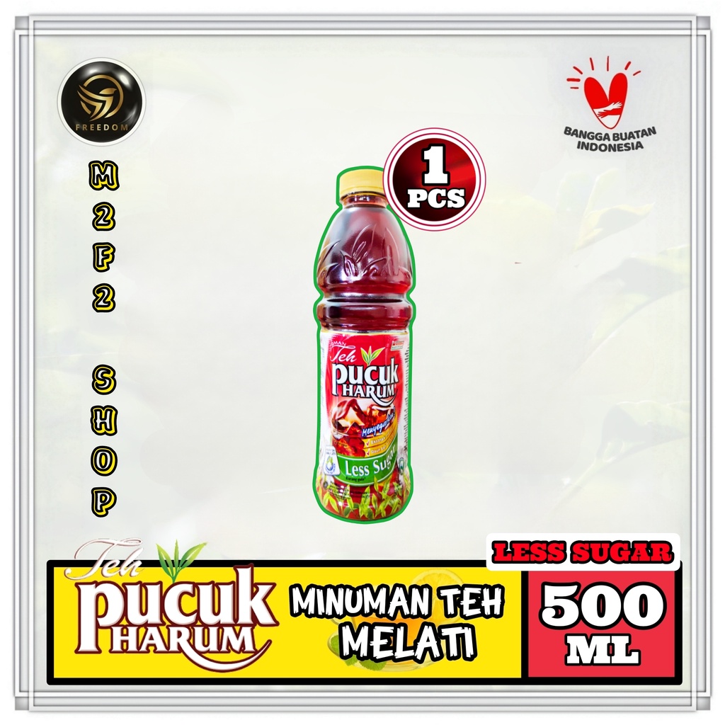 

Teh Pucuk Harum Less Sugar Botol Plastik Pet - 500 ml (Kemasan Satuan)