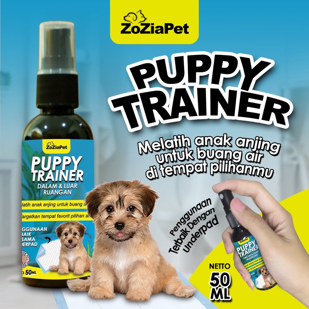 Cairan Melatih Pipis Anjing ZOZIAPET PUPPY TRAINER 50ML