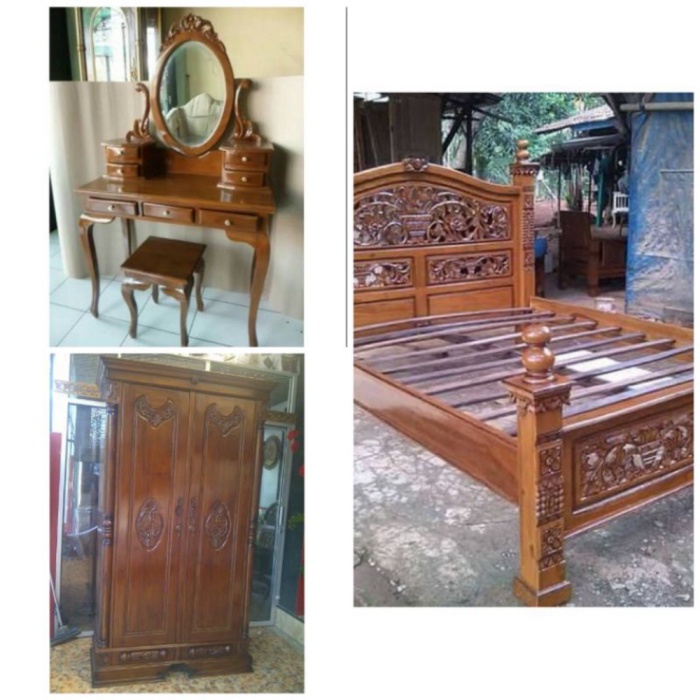 pesanan kusus tempat tidur lemari pakaian meja rias