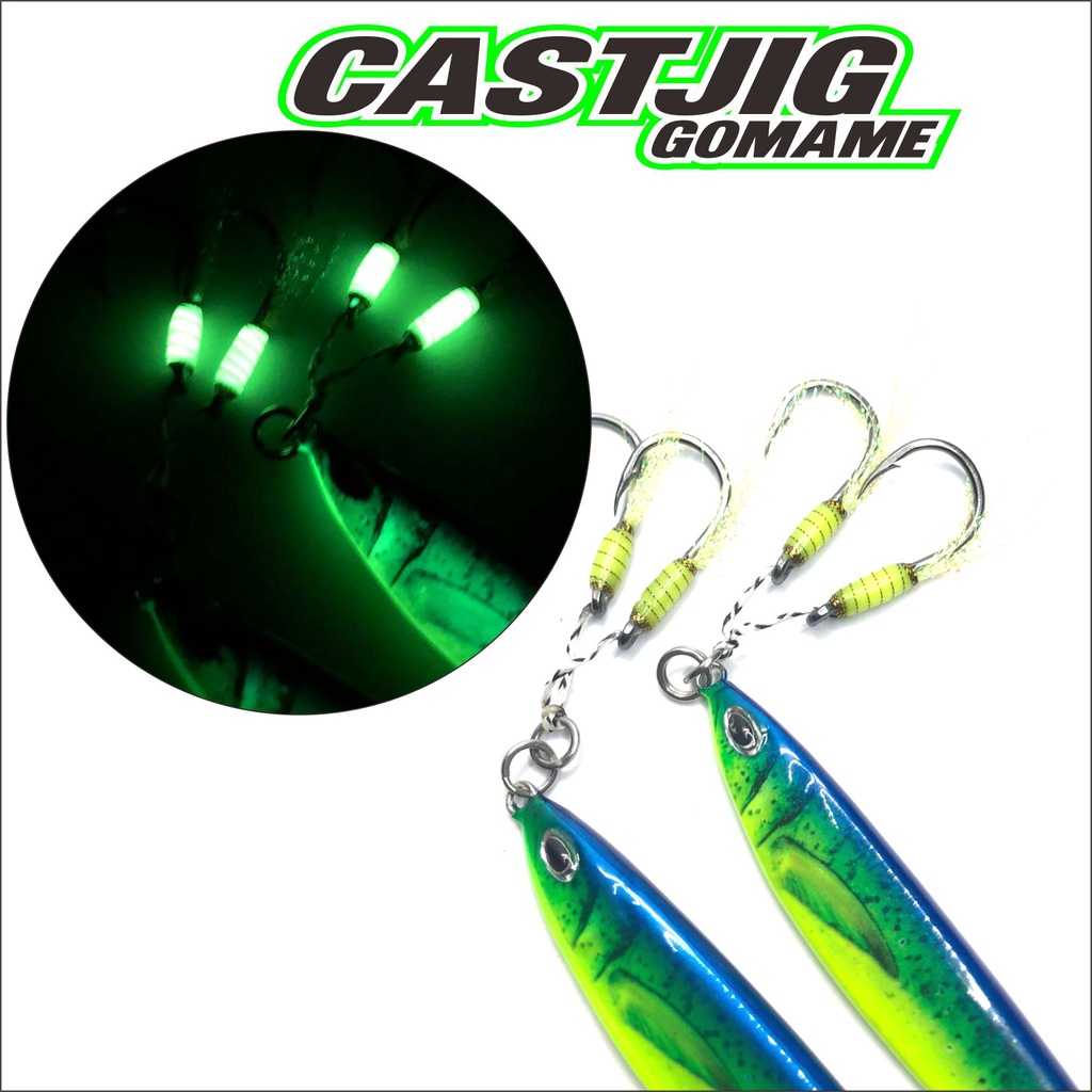 metaljig goamame 60 gram 80 gram spesial castjig