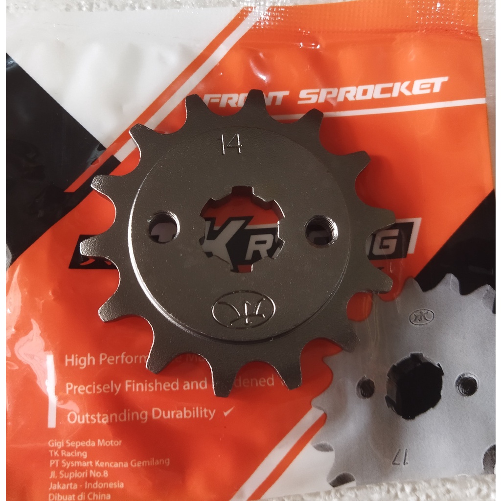 TK Racing Gear Depan 415 Grend Legenda Supra X XX Fit Fit New Karisma Supra X125 X125 New X125 Fi 20