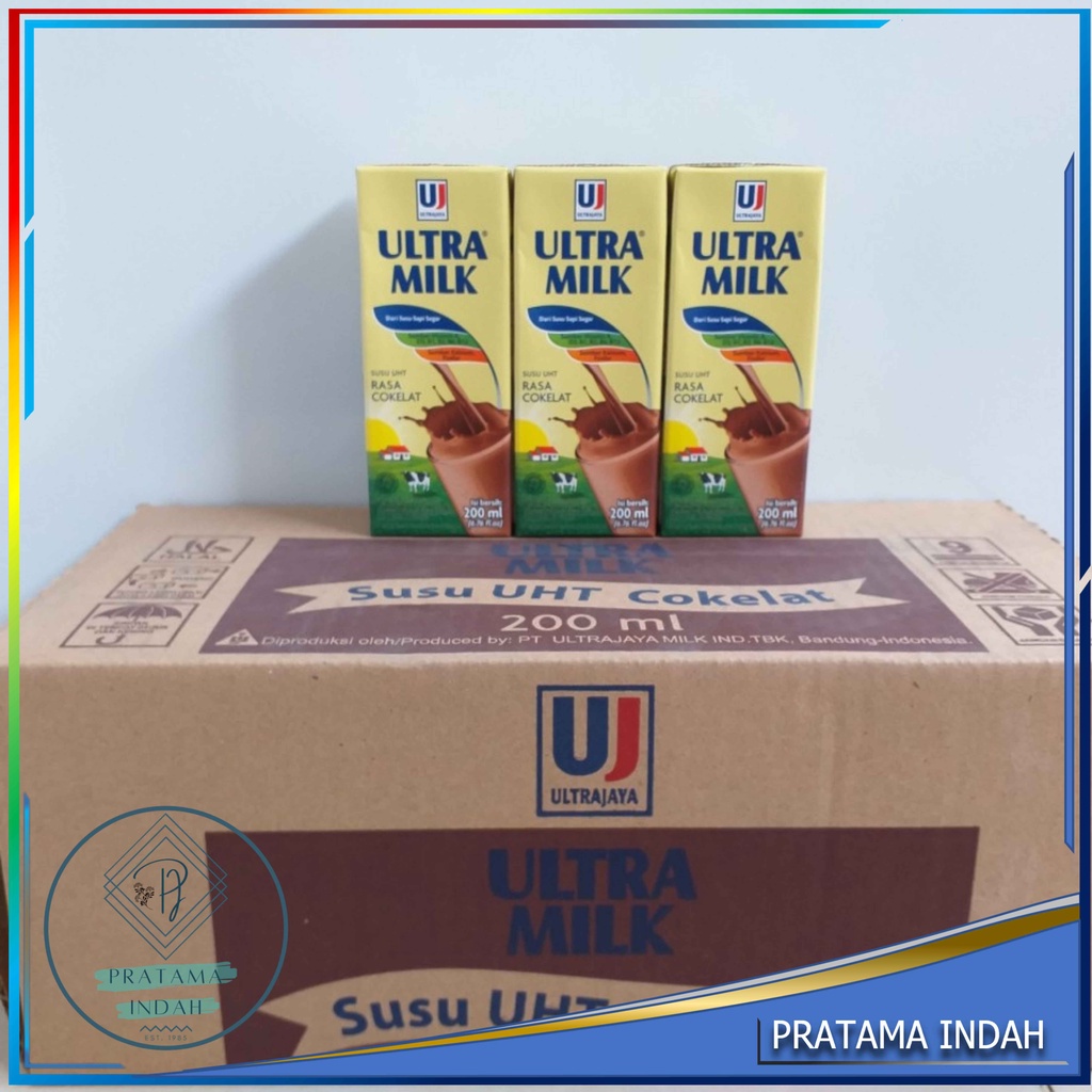 

SUSU ULTRA MILK COKLAT 200 ML 1 PCS (GROSIR & ECERAN)