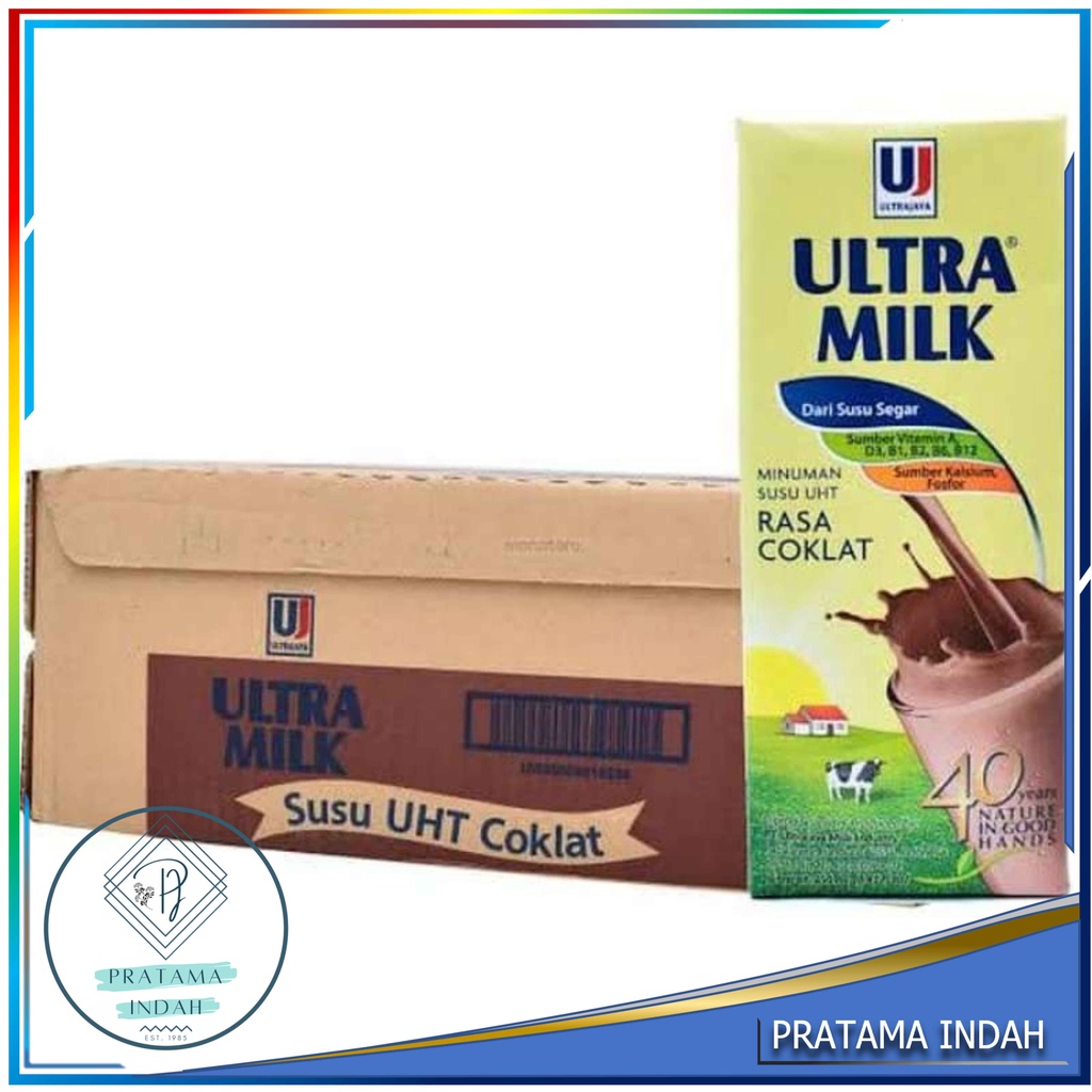 

SUSU ULTRA MILK COKLAT 200 ML 1 DUS ISI 24 PCS (GROSIR & ECERAN)