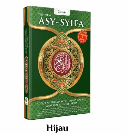 MUSHAF QURAN LATIN PER KATA &amp; TAJWID WARNA ASY SYIFA A5 HC - AL FATIH