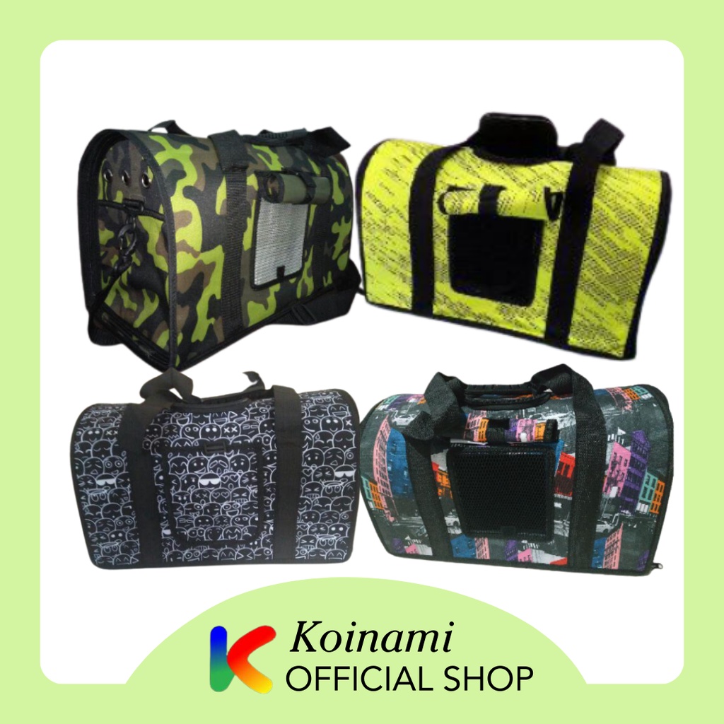 PET CARGO 2in1 / kandang kucing anjing / tas kucing / tas anjing / slempang