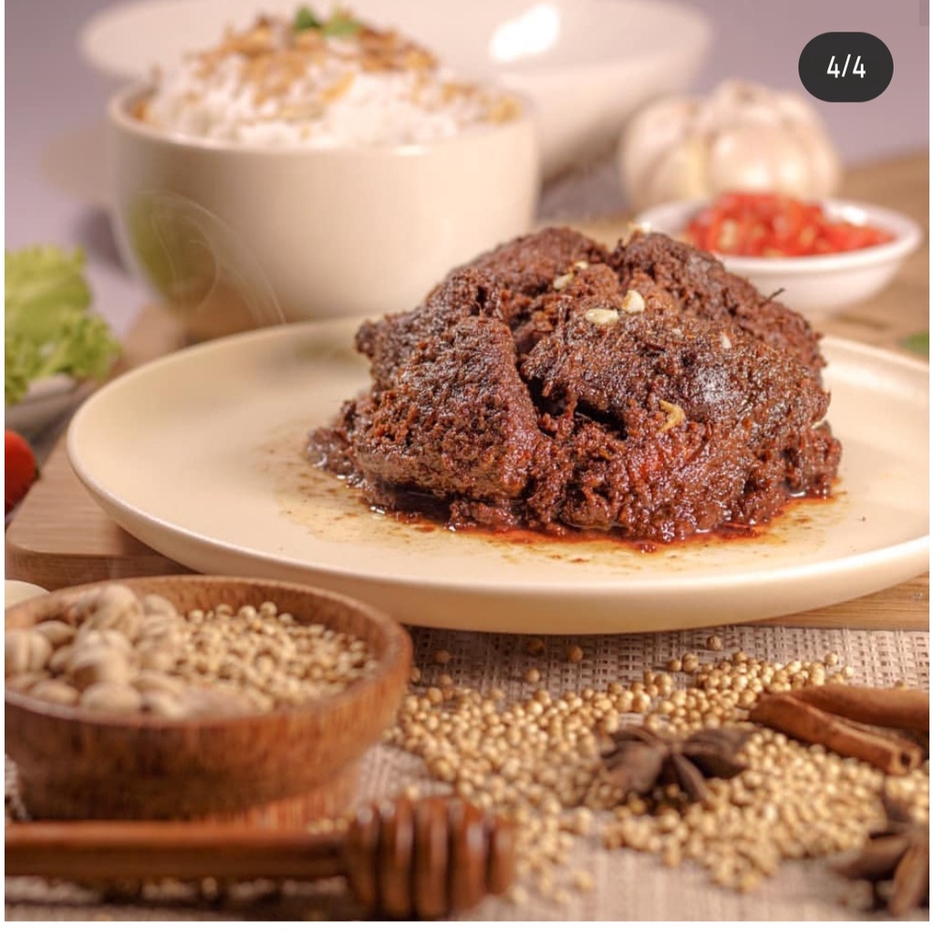 

Rendang Daging Sapi Basah Erika