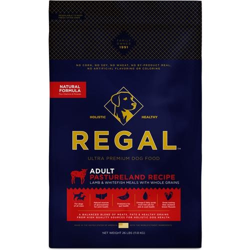 EXP  4- 2023 DOGFOOD - REGAL LAMB ADULT HOLISTIC 1.8kg