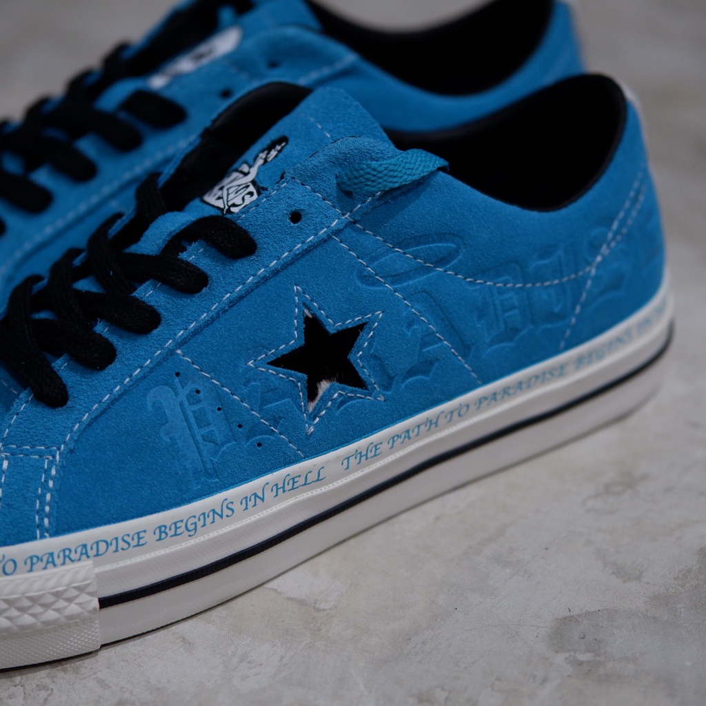 SEAN PABLO X CONVERSE ONE STAR PRO OX RAPID TEAL