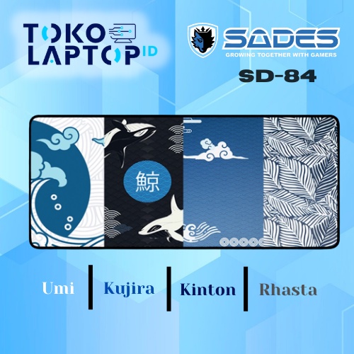 Sades SD84 / SD-84 Kujira / Umi Speed Gaming Deskmat Water Resistant