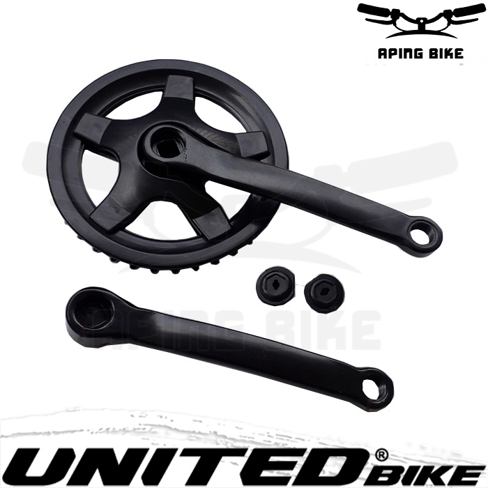 Crank United S-102 Single Speed 36T Gir Sepeda Lipat Mini Minion MTB