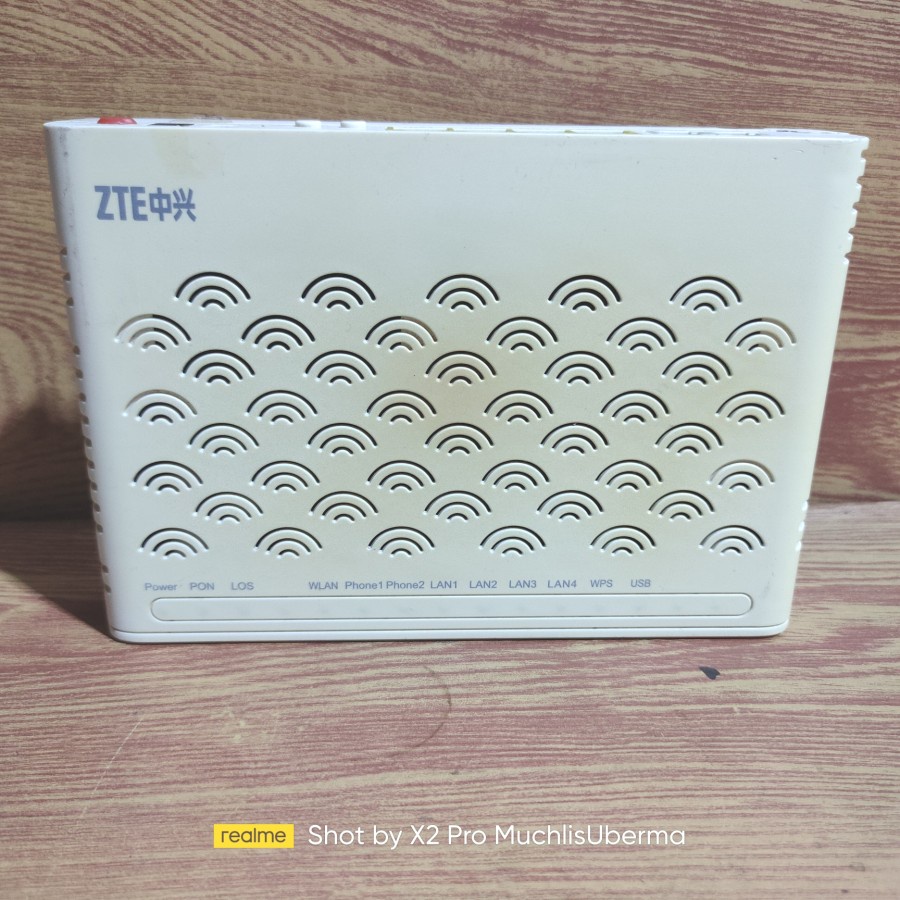 ZTE GPON ONU Model ZXHN F660