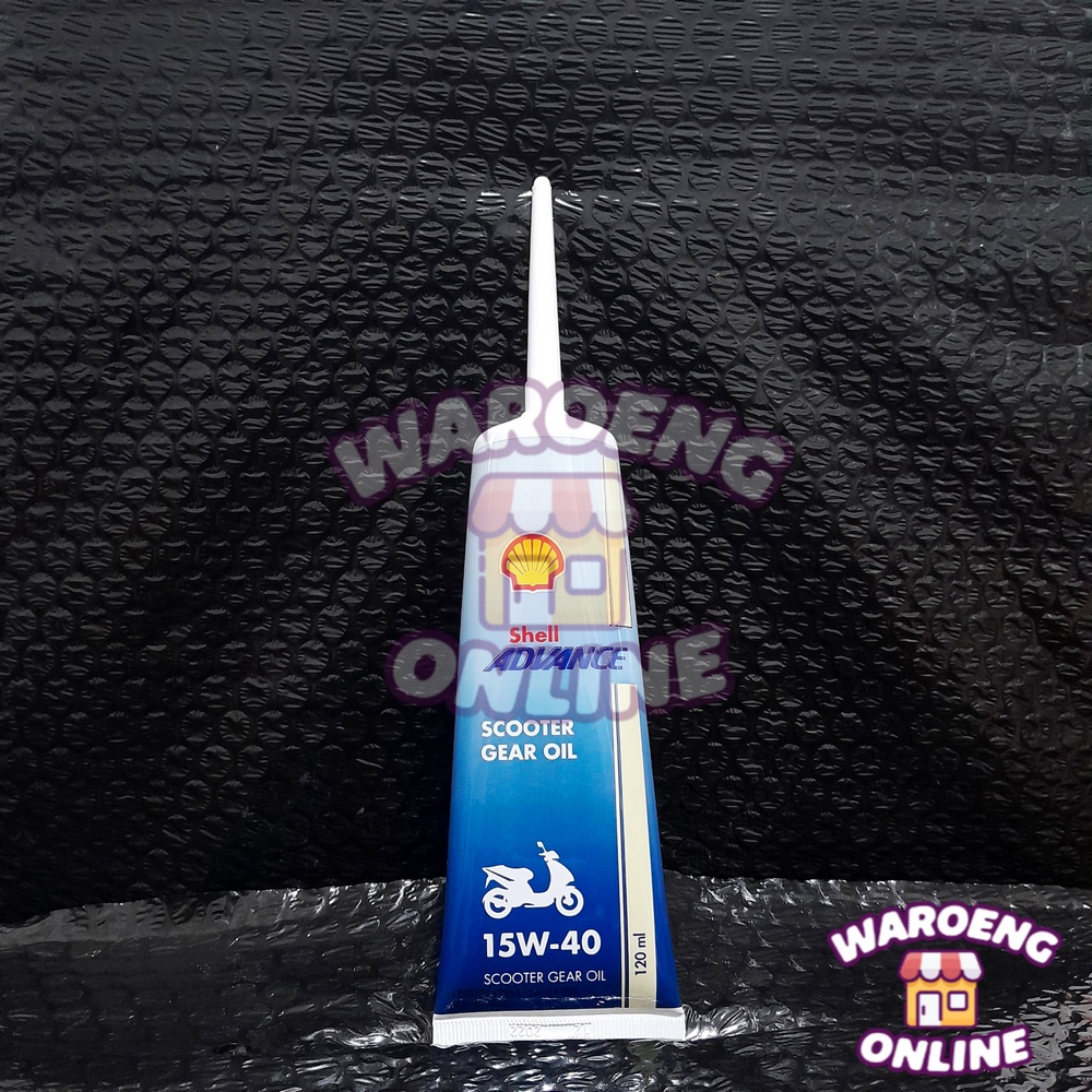 SHELL ADVANCE 15W40 120ML OLI GARDAN MATIC SHELL SCOOTER GEAR OIL