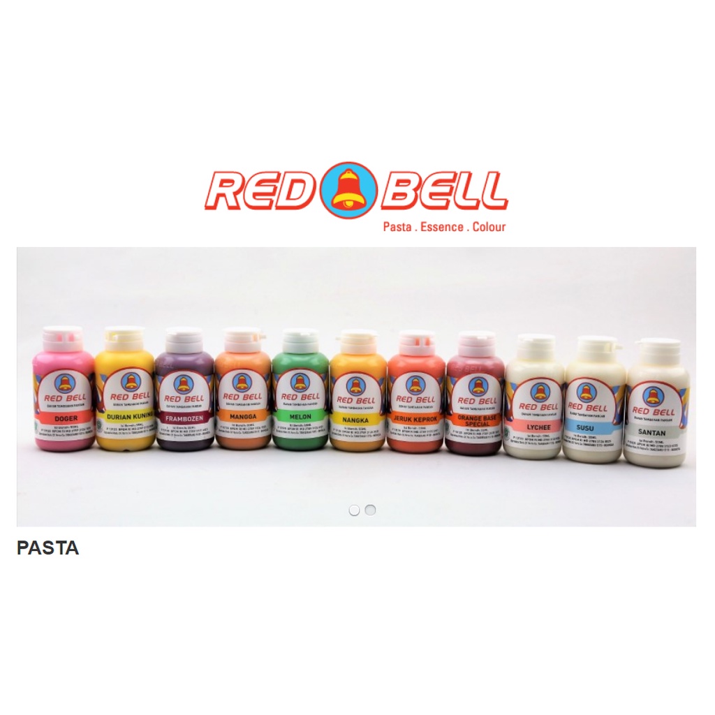 

REDBELL PASTA 55 ML - PEWARNA DAN PERISA