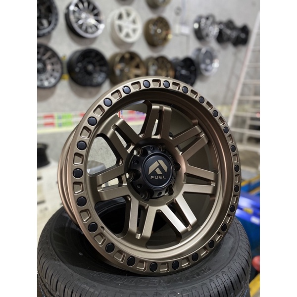 Velg Mobil Offroad Fuel R17 cocok untuk Fortuner Pajerosport Trailblazer Everest