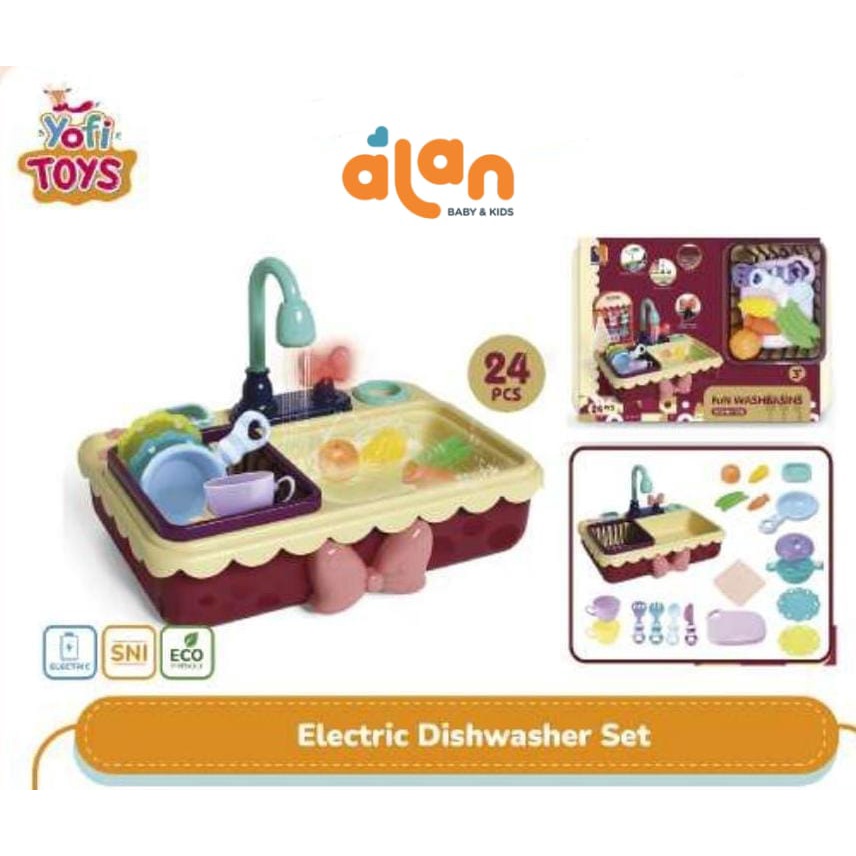 Yofi Fun Washbasins 8763D/F304 Mainan Anak