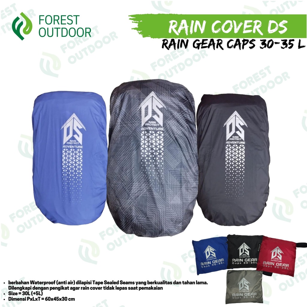 rain cover 30liter - cover bag size 30L - cover bag 30liter - raincover 30liter - coverbag 30liter -