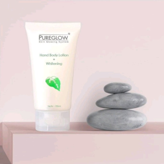 PUREGLOW BODY LOTION + WHITENING HAND BODY PURE GLOW BODY LOTION 150ML