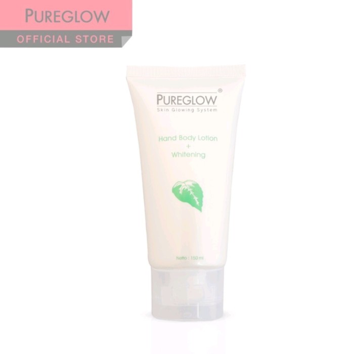 PUREGLOW BODY LOTION + WHITENING HAND BODY PURE GLOW BODY LOTION 150ML